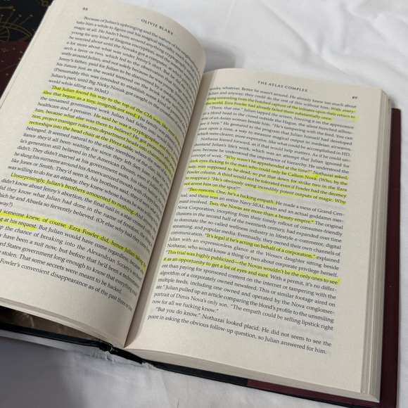 Olivie Blake Books: The Atlas Six, The Atlas Complex First, & One For My Enemy - Picture 10 of 16